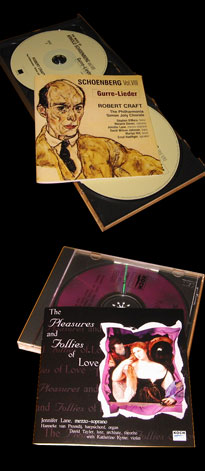 CD covers for The Pleasures of Love and 